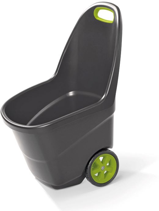 KETER Vozík záhradný XL EASY GO 62 l, antracit/sivý