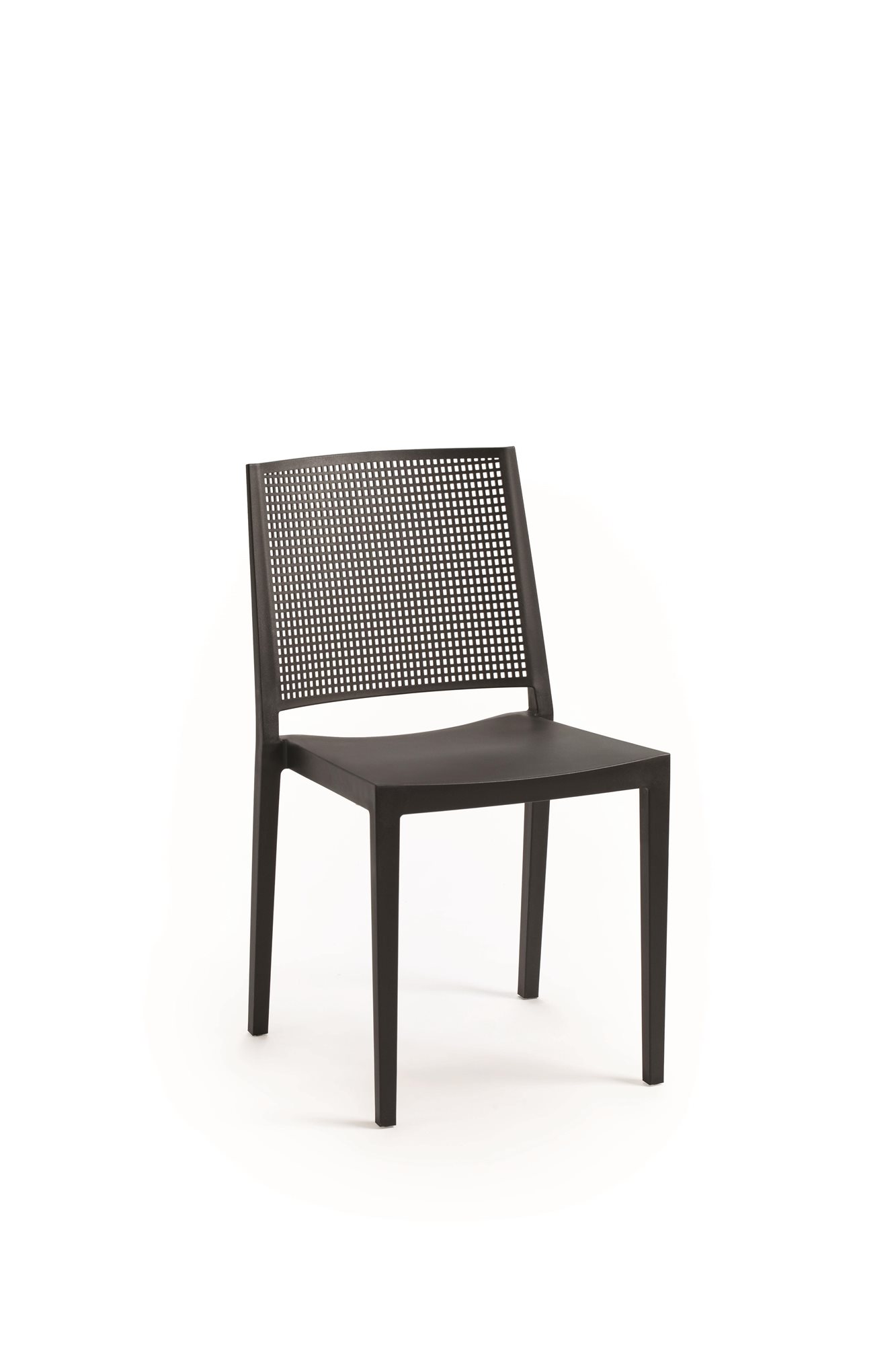 ROJAPLAST Stolička záhradná GRID, antracit