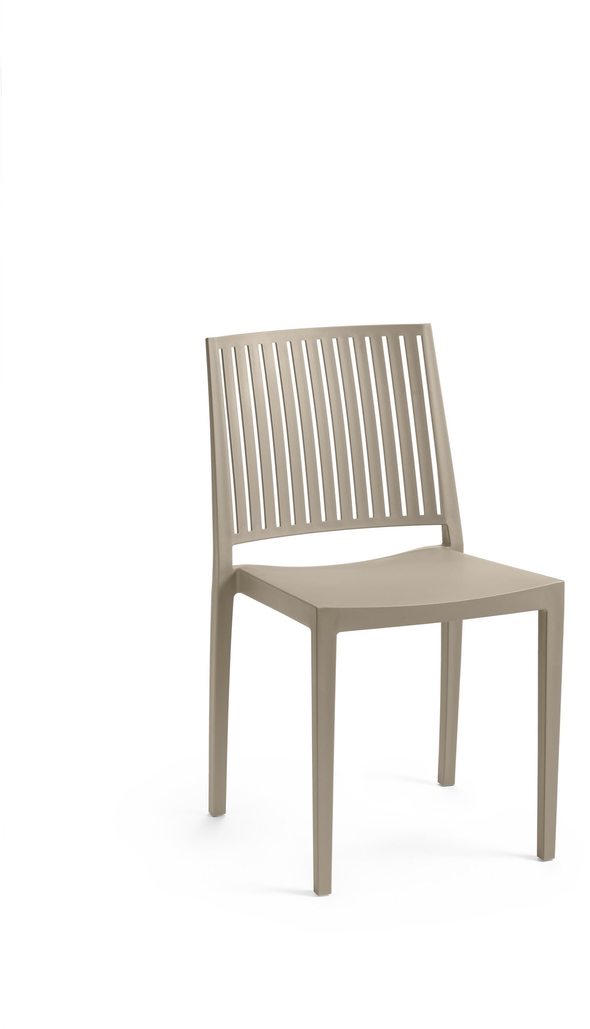 ROJAPLAST Stolička záhradná BARS, taupe