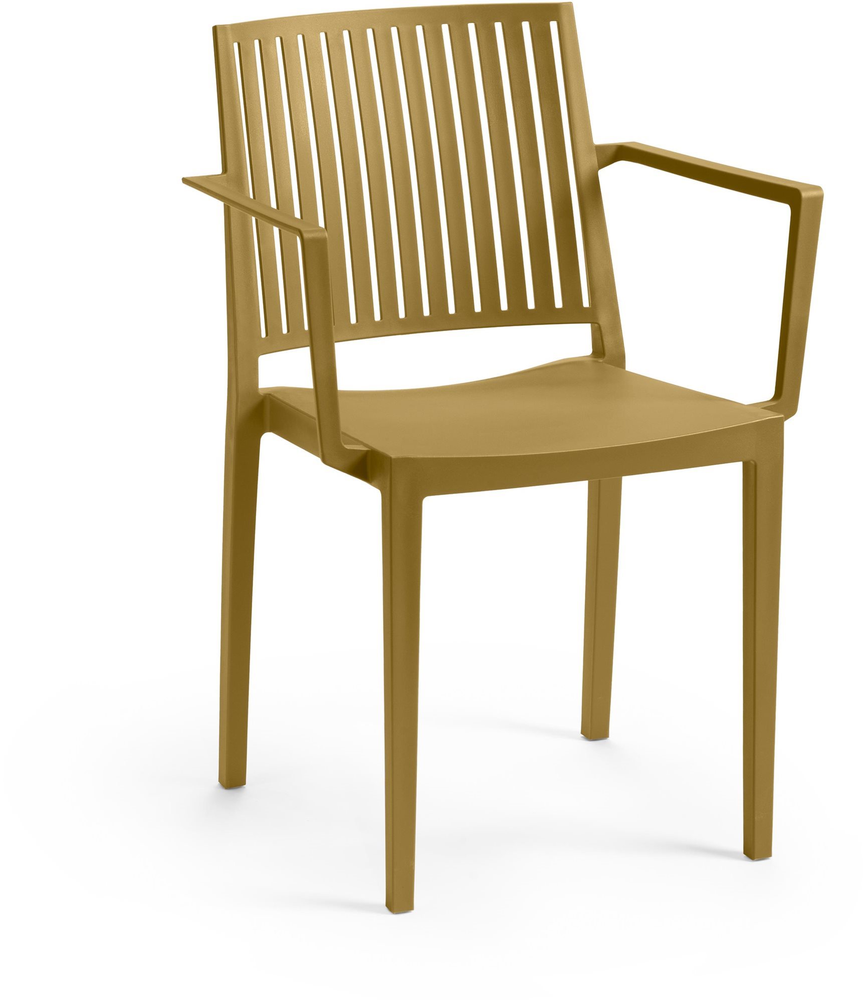 ROJAPLAST Stolička záhradná BARS ARMCHAIR, ťavia hnedá