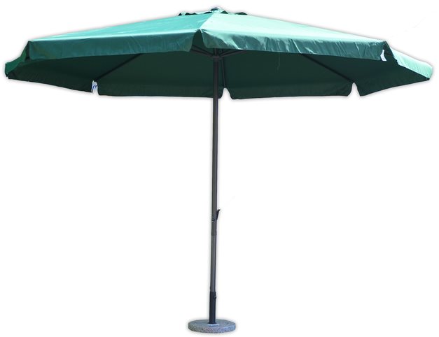 ROJAPLAST Slnečník STANDART 4m (8010S) zelená