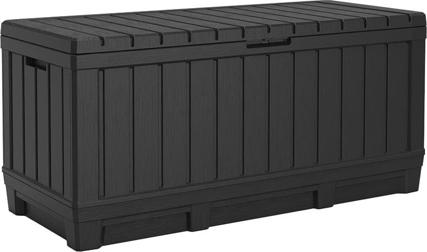 KETER Záhradný úložný box KENTWOOD, objem 350 l, grafit