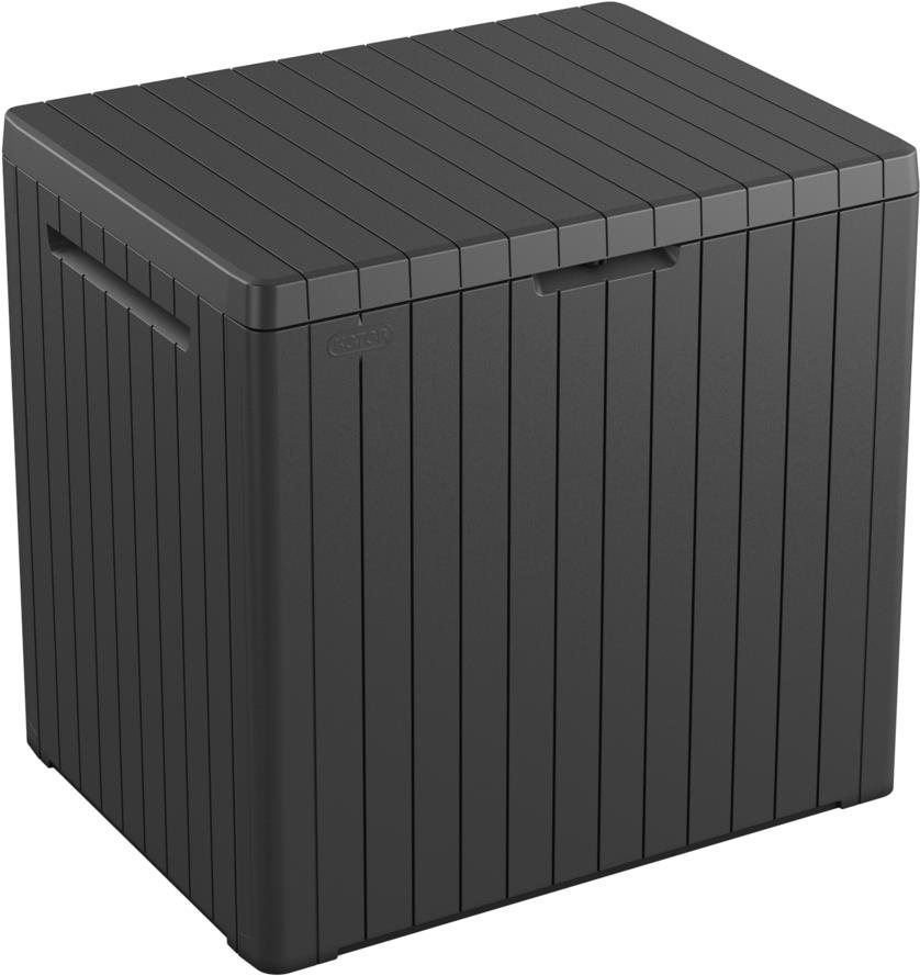 KETER – Záhradný úložný box CITY, objem 113 l, grafit