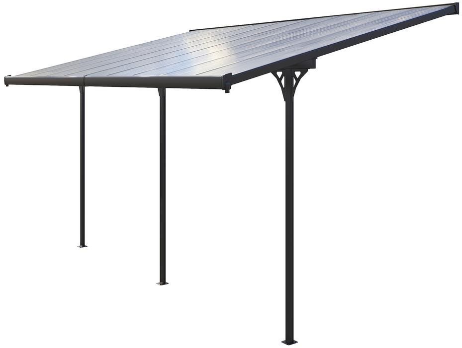 Pergola záhradná BRUCE H – transparentná, polykarbonát