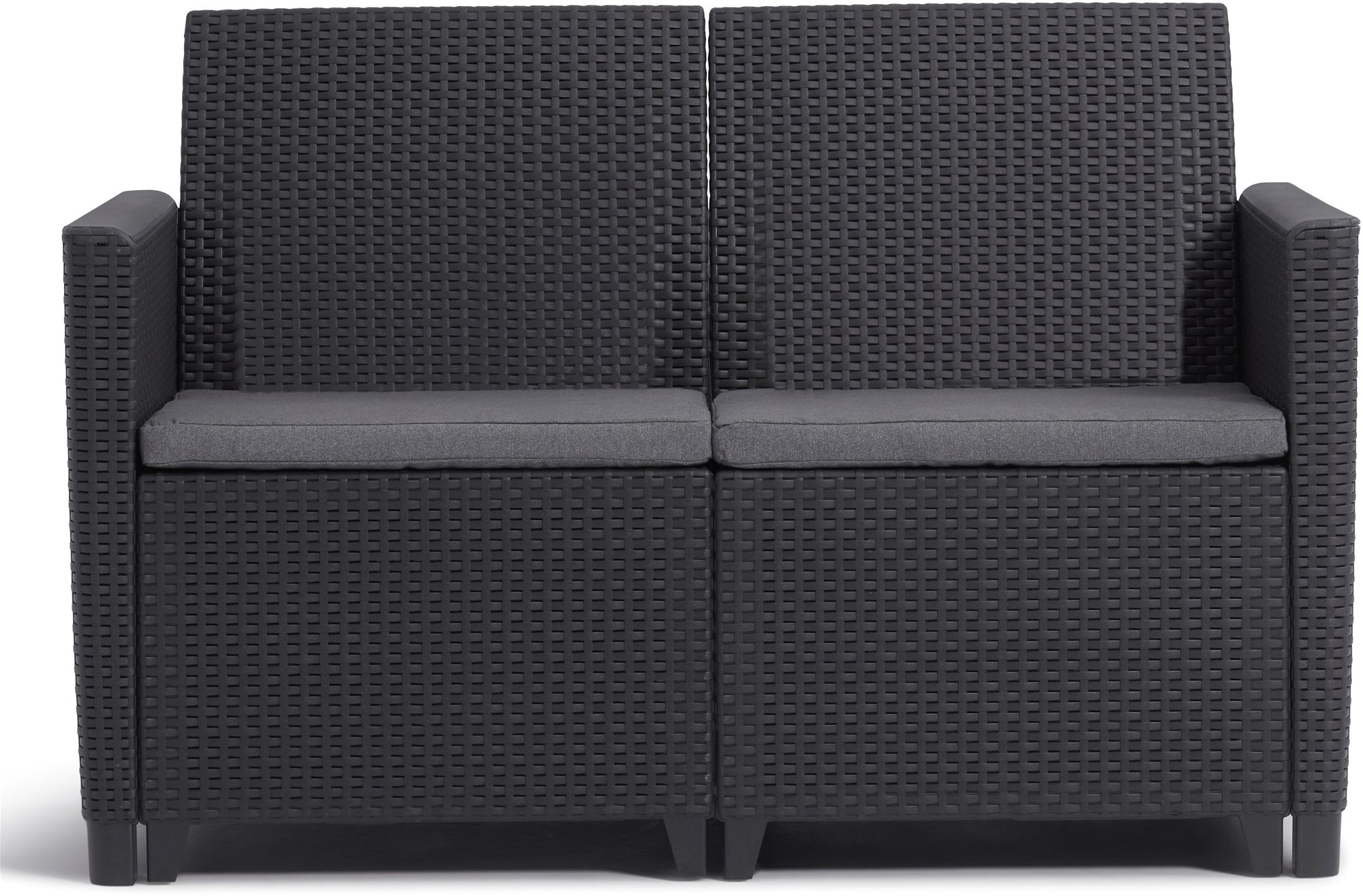 KETER Lavica záhradná CLAIRE SOFA, grafit 113 cm