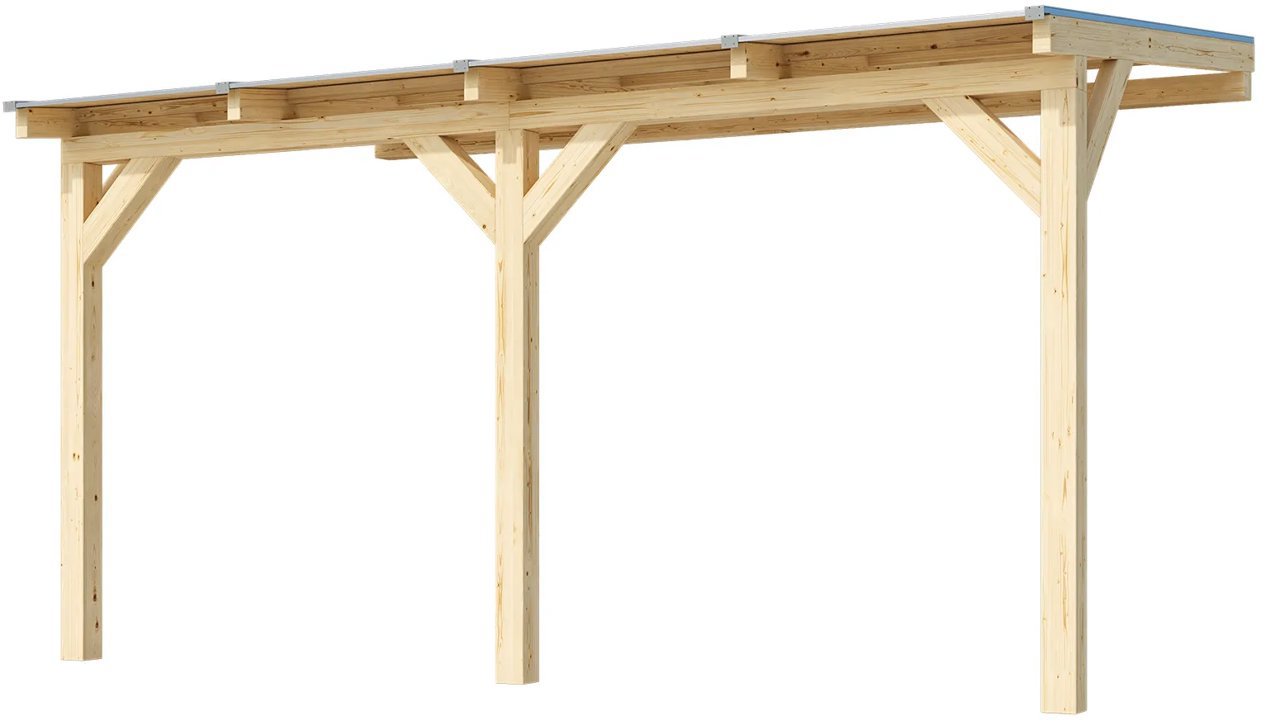 Weka Drevená záhradná pergola 672 (4,3 × 2,7 m)