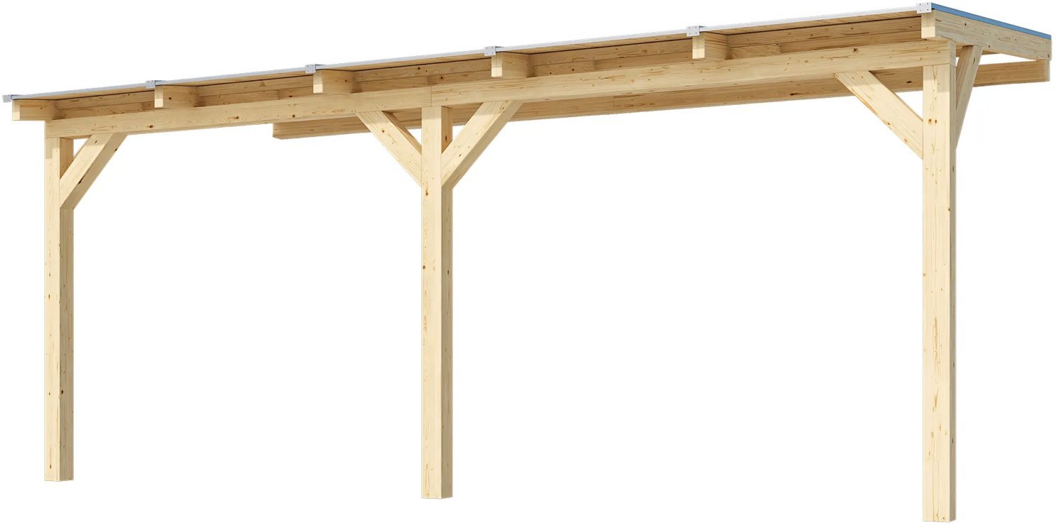 Weka Drevená záhradná pergola 672 (5,4 × 2,7 m)