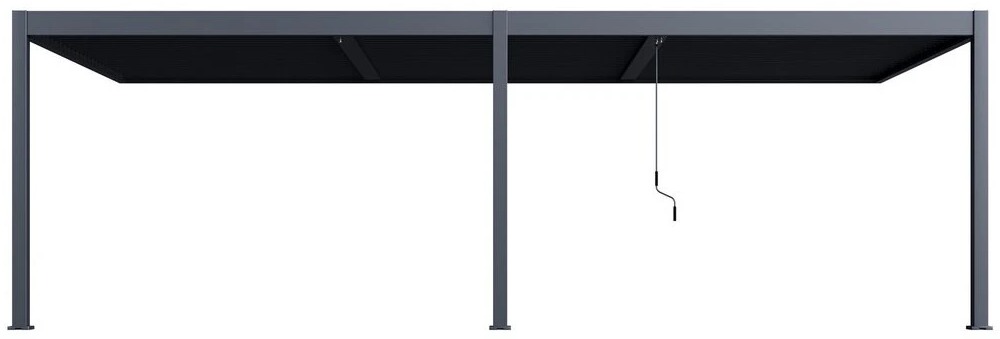 RojaPlast Bioklimatická pergola Intro Duo 8 × 4 m, hliník – do steny