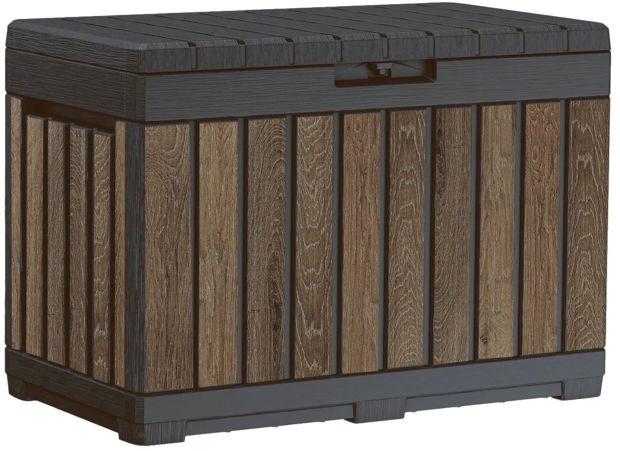 Keter Kentwood Box 190 l Walnut