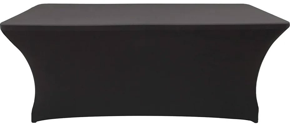 Rojaplast Návlek na cateringový stôl 180 × 75 cm čierny