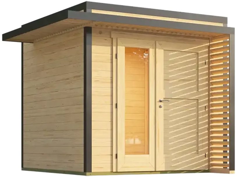 Weka Luxusný drevený záhradný domček Amberley (2,9 × 2,9 m)