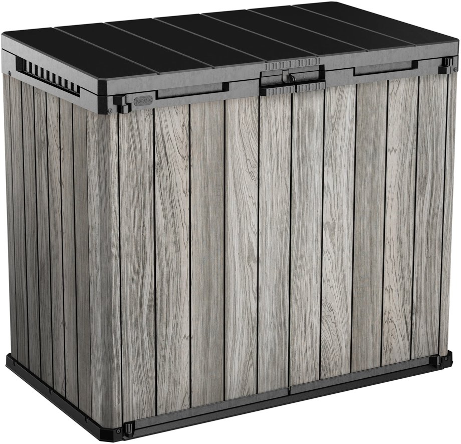 Keter Skrinka Deco horizontal Store it out, 1 150 l Storm grey