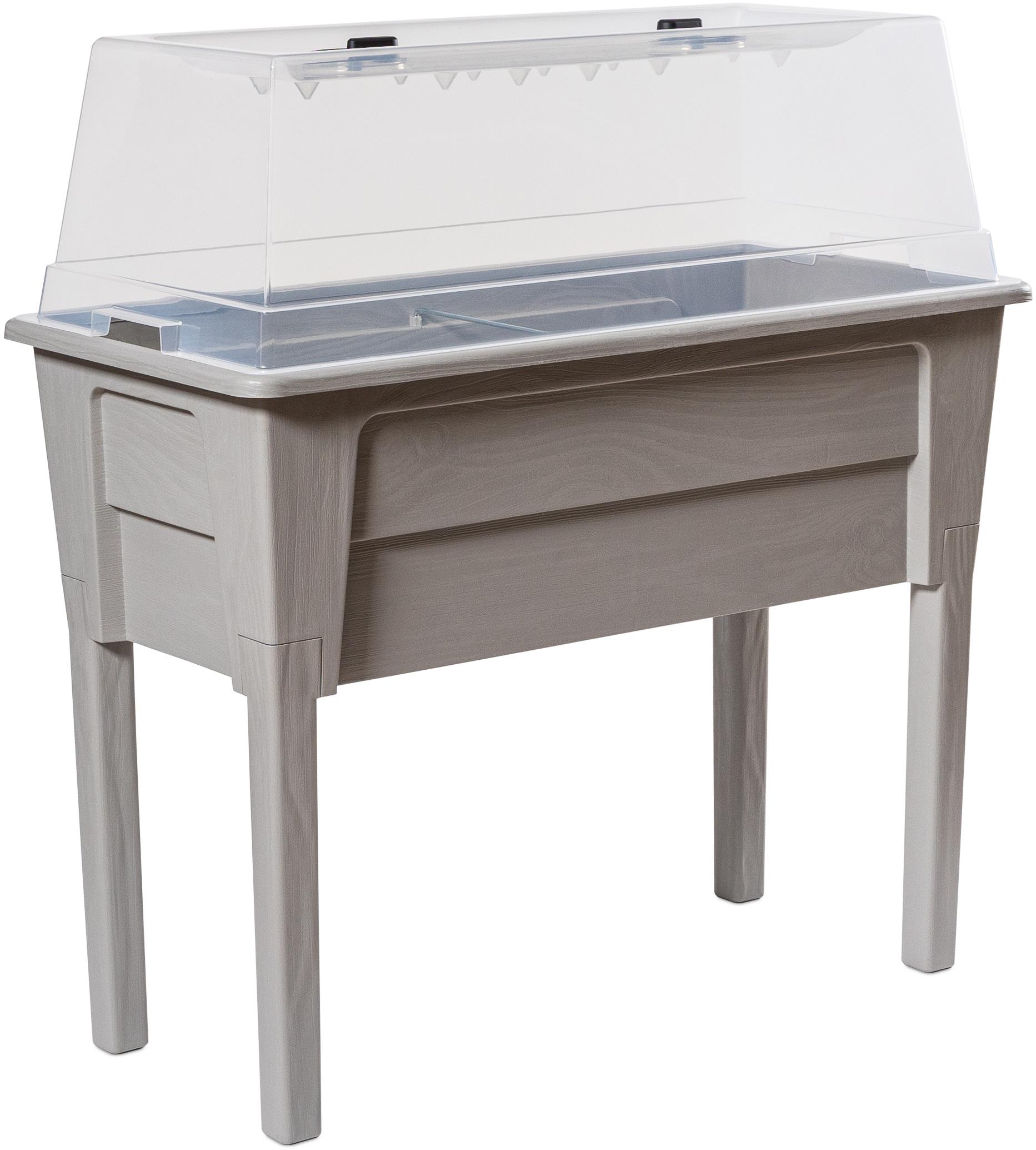 Toomax Niagara vyvýšený kvetináč, svetlosivý