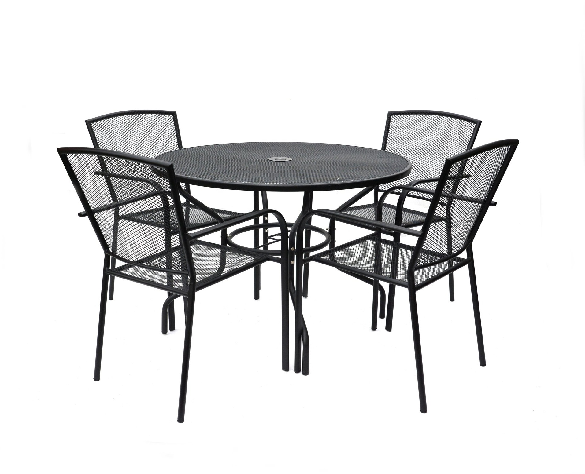 ROJAPLAST Set záhradného nábytku ZWMT-51 záhradný stôl 1 + 4 záhradné stoličky ZWMC-19