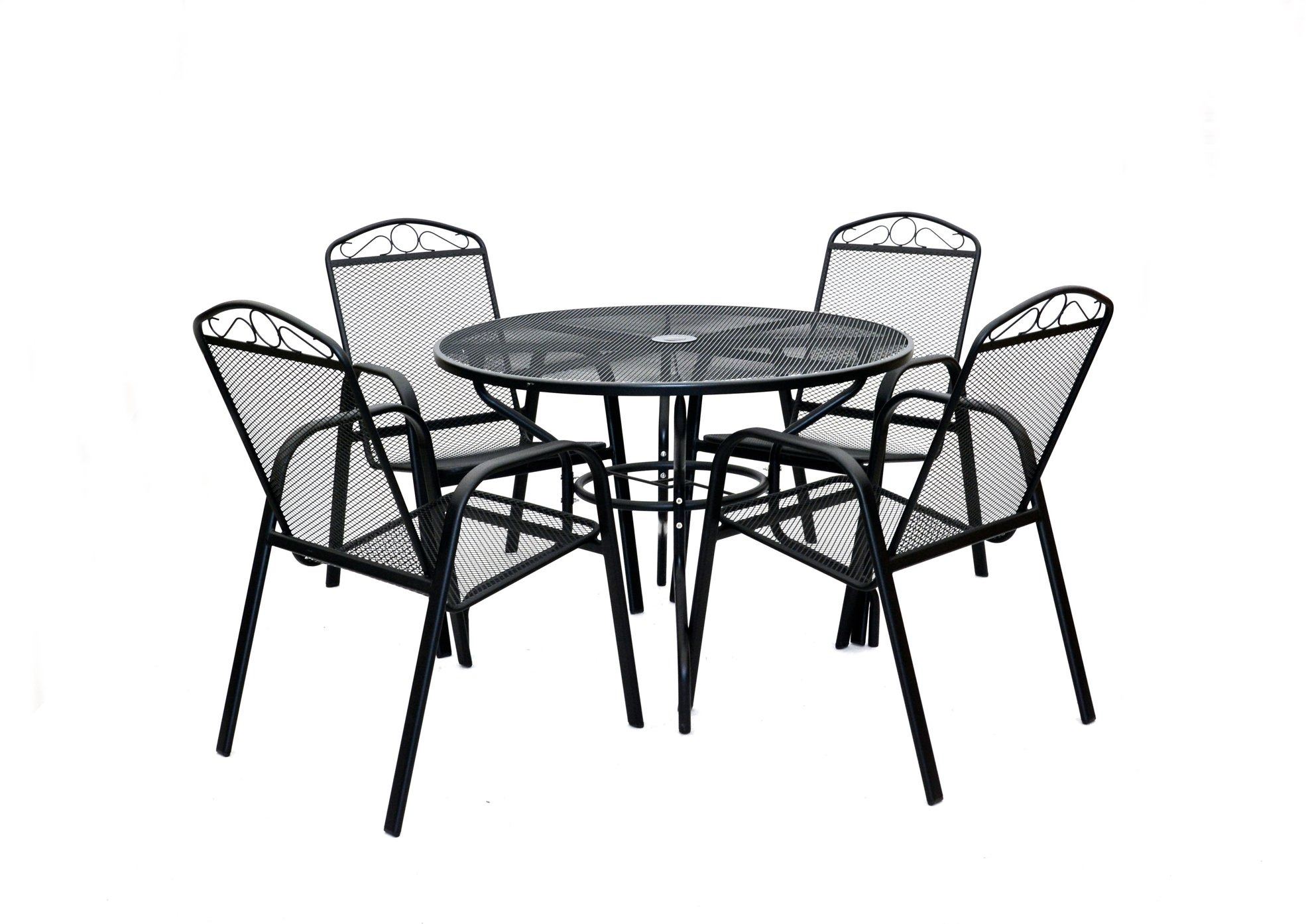 ROJAPLAST Set záhradného nábytku ZWMT-51 záhradný stôl 1 + 4 záhradné stoličky ZWMC-31