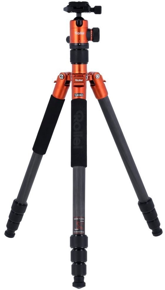 Rollei Statív C5i Karbón čierno-oranžový