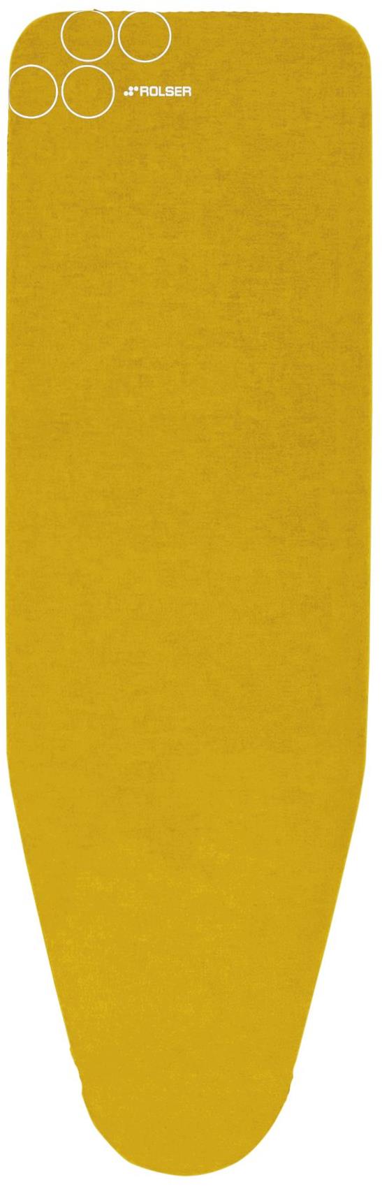 Rolser poťah na žehliacu dosku K-S 120 × 42 cm žltý