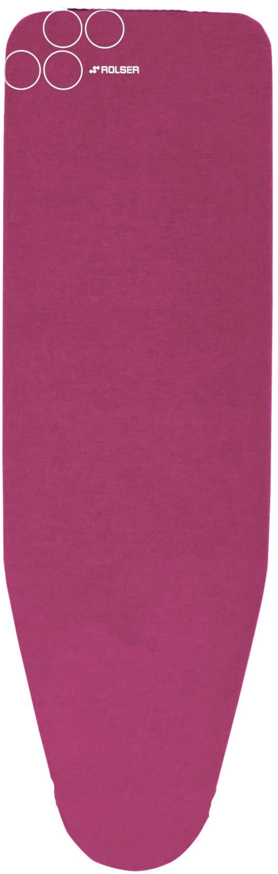 Rolser poťah na žehliacu dosku K-UNO 125 × 44 cm M fuksiový