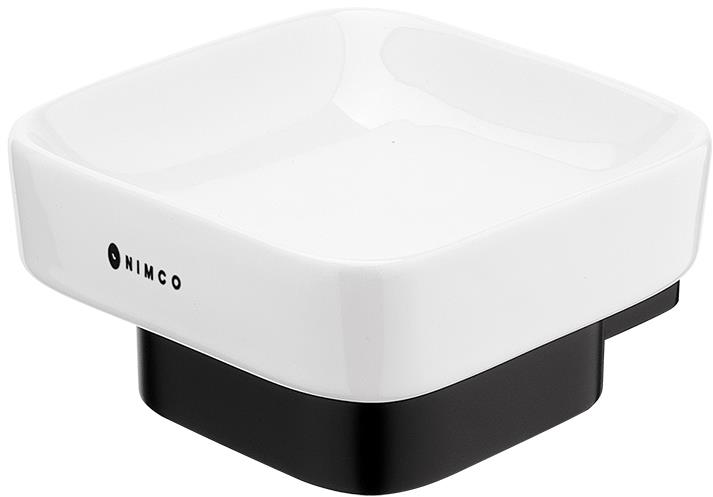 Nimco mydelnička Kibo čierna – matné antikoro kov Ki 14059K–90