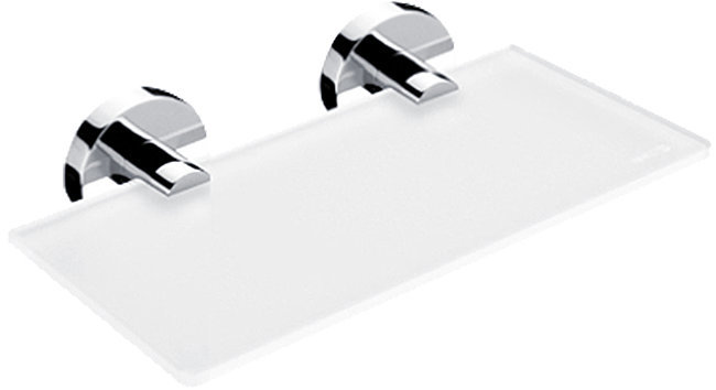 Nimco Polica do kúpeľne a sprchy 20 cm – bez vŕtania Unix UN-13091B-20-26