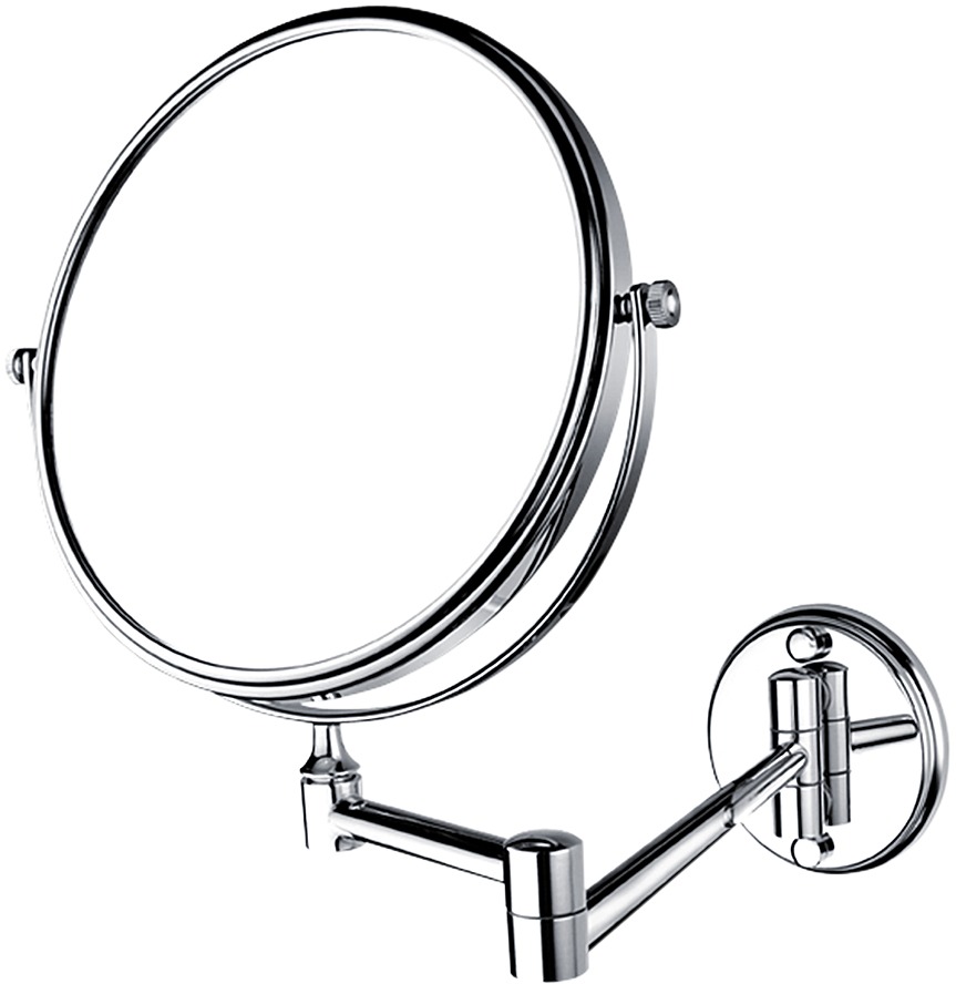 Nimco Kozmetické zrkadlo zväčšovacie okrúhle – obojstranné ZR-8992B-26