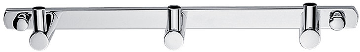 Nimco Trojháčik s jednoduchými háčikmi kov – Bormo chróm BR-11103-26