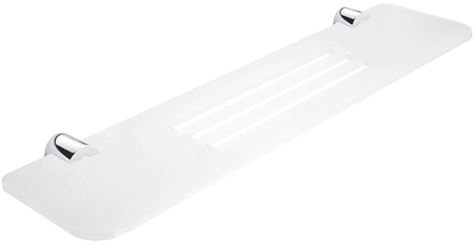 Nimco Polica do kúpeľne a sprchy 50 cm – plexisklo kov Bormo BR-X350-26