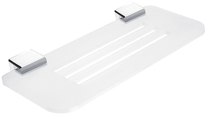 Nimco Polica do kúpeľne a sprchy 30 cm – plexisklo kov Kibo Ki-X330-26