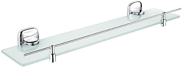 Nimco Polica do kúpeľne a sprchy s ohrádkou – bez vŕtania Simona SI-7291X-26