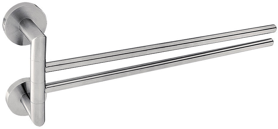 Nimco Držiak na uteráky 41 cm nehrdzavejúca oceľ – bez vŕtania Unix matný UNM-13096-10