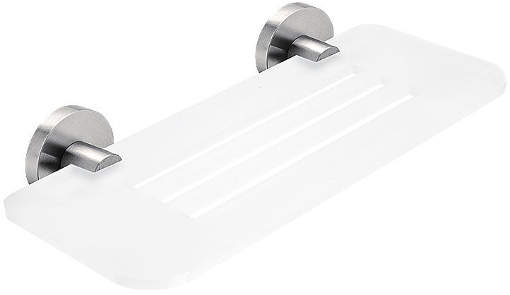 Nimco Polica do kúpeľne a sprchy 30 cm – plexisklo kov Unix UNM-X330-10