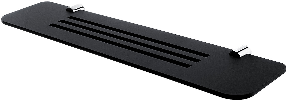 Nimco Polica do kúpeľne a sprchy 60 cm – plexisklo kov Nava NA-X360