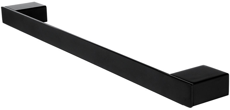 Nimco Držiak na uteráky 38 cm antikorový – Kibo čierny Ki-14035-90
