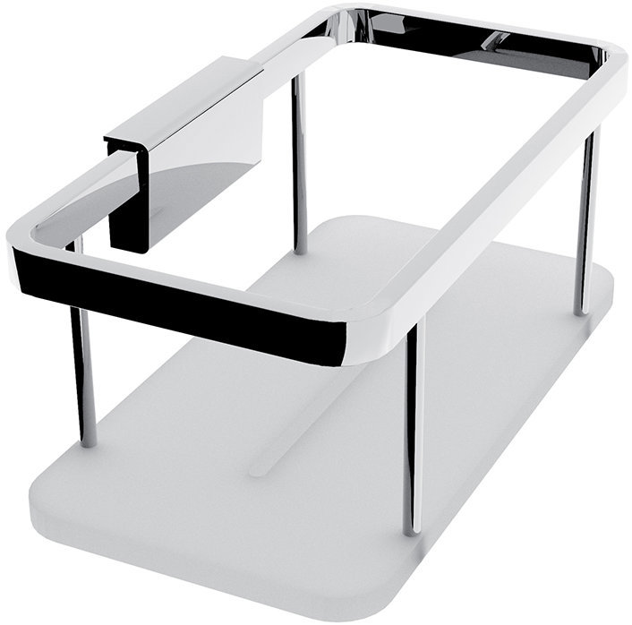 Nimco Polica do kúpeľne a sprchy – bez vŕtania Kibo Ki-14015-B-26