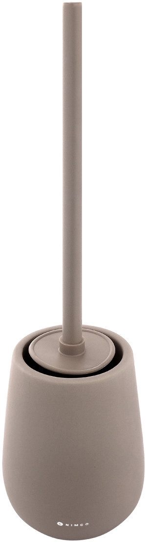 Nimco WC kefa Tabo taupe keramika – toaletná kefa kov TA 3194-07