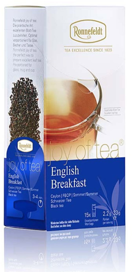 Ronnefeldt JOY OF TEA English Breakfast 15 porcií