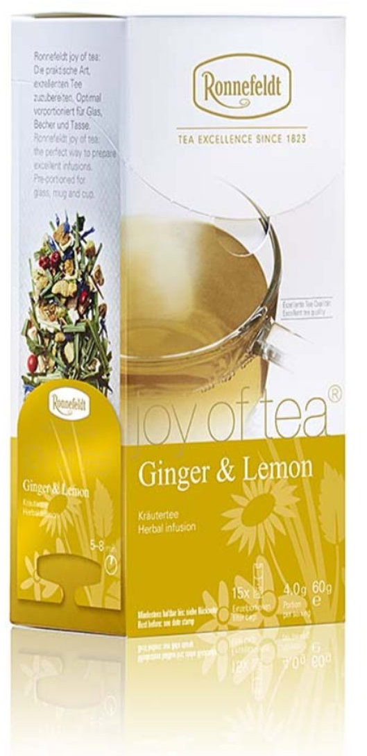 Ronnefeldt JOY OF TEA Ginger & Lemon 15 porcií
