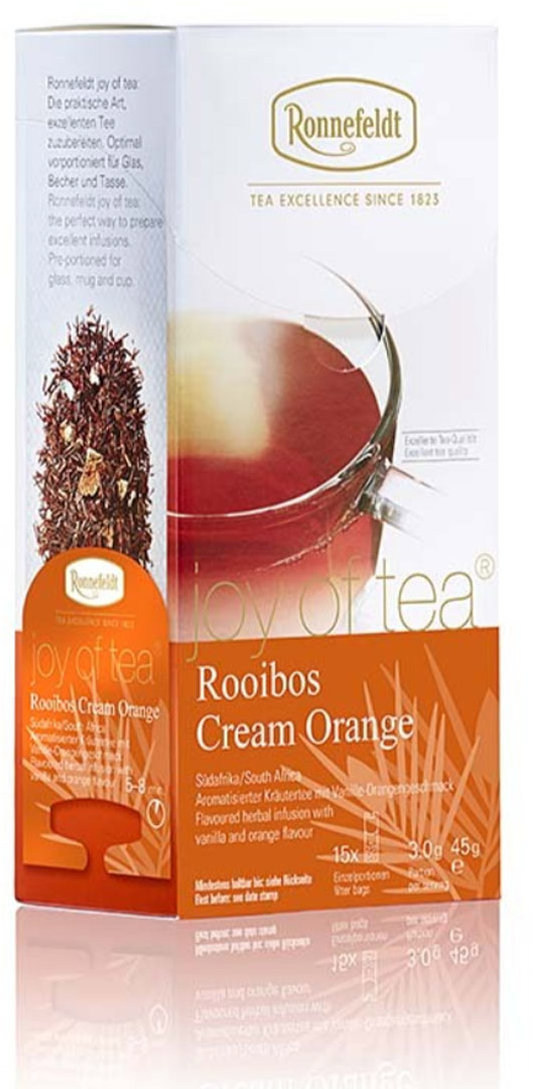 Ronnefeldt JOY OF TEA Rooibos Cream Orange 15 porcií