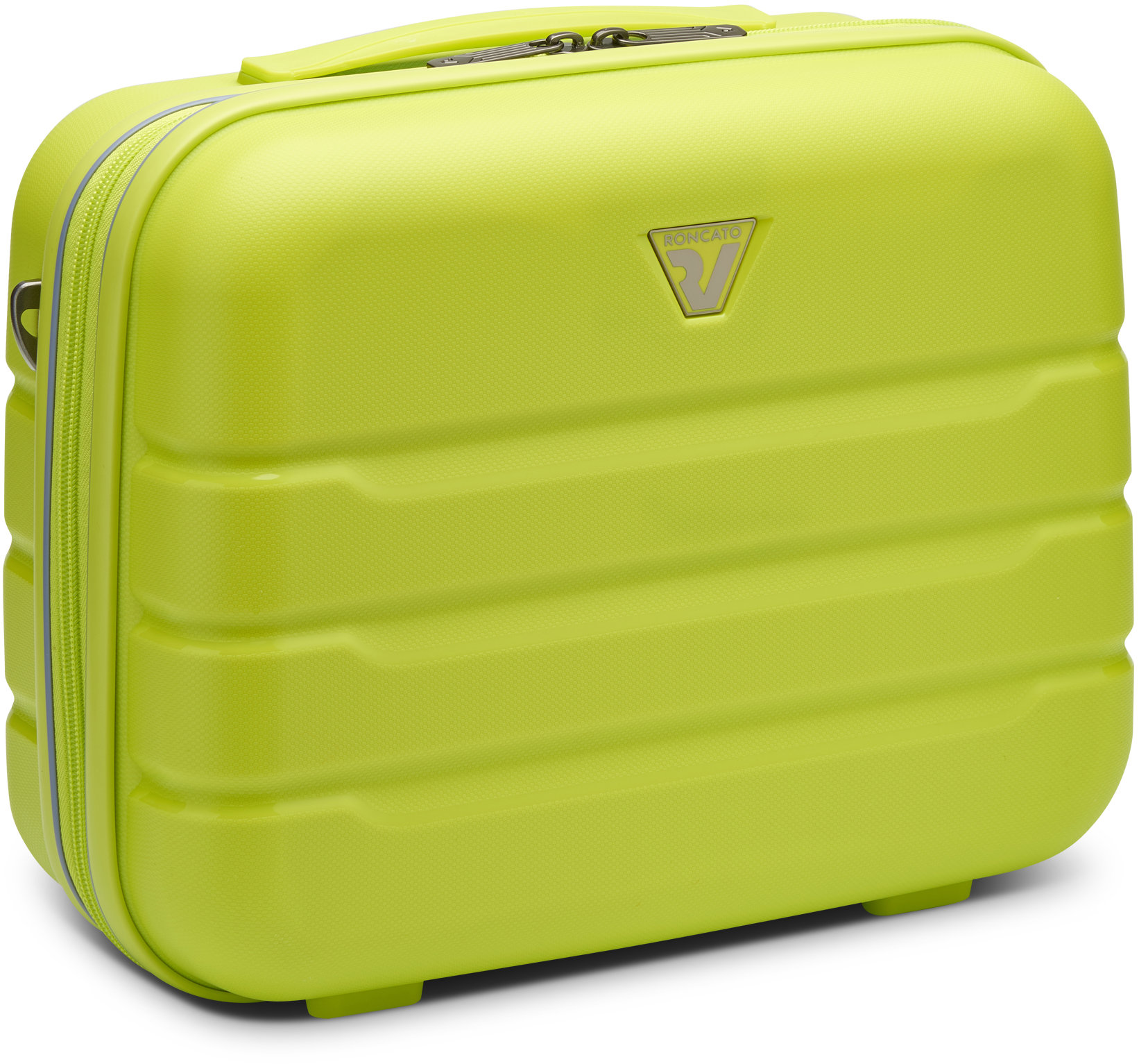 Roncato Cestovní kosmetický kufřík B-FLYING spot limetková 28 × 34 × 15 cm