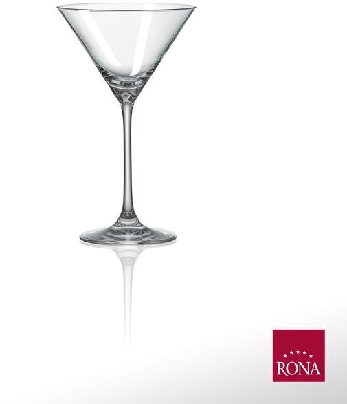 Rona Poháre Martini 6 ks 210 ml UNIVERSAL