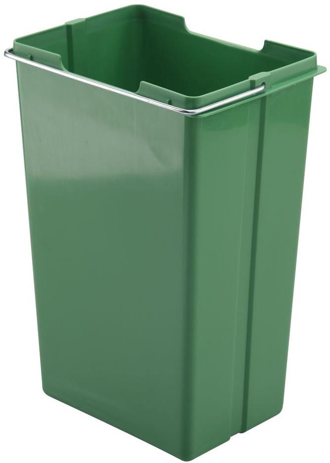 Elletipi Plastový s rukoväťou, 10 l, zelený