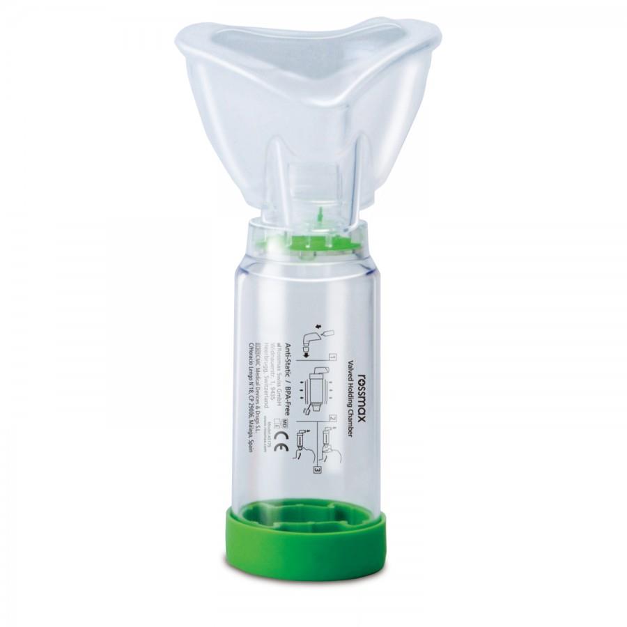 Rossmax AS175_L inhalačný komorový nadstavec s maskou veľkosť L