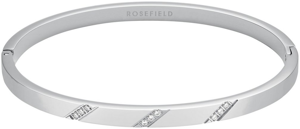 Rosefield dámsky pevný náramok ródiovaný JBLCS – J1044