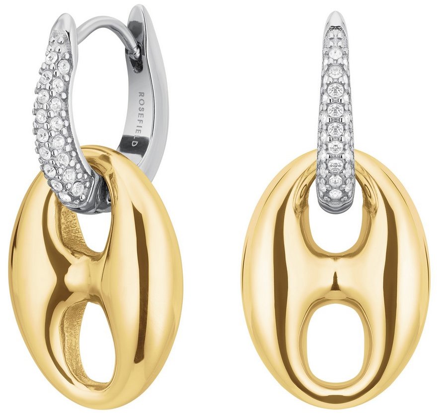 Rosefield dámske náušnice pozlátené a ródiované JECCD – J1049