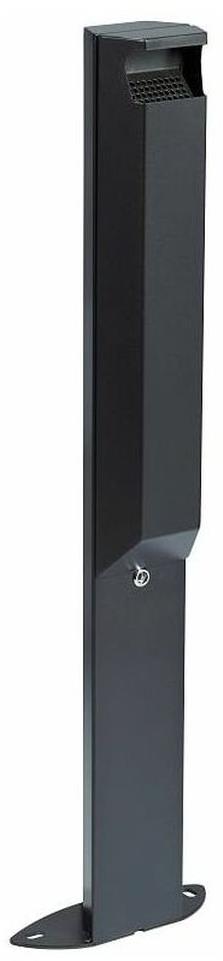 Rossignol Arkea Vonkajší stojanový popolník – uzamykateľný, antracit