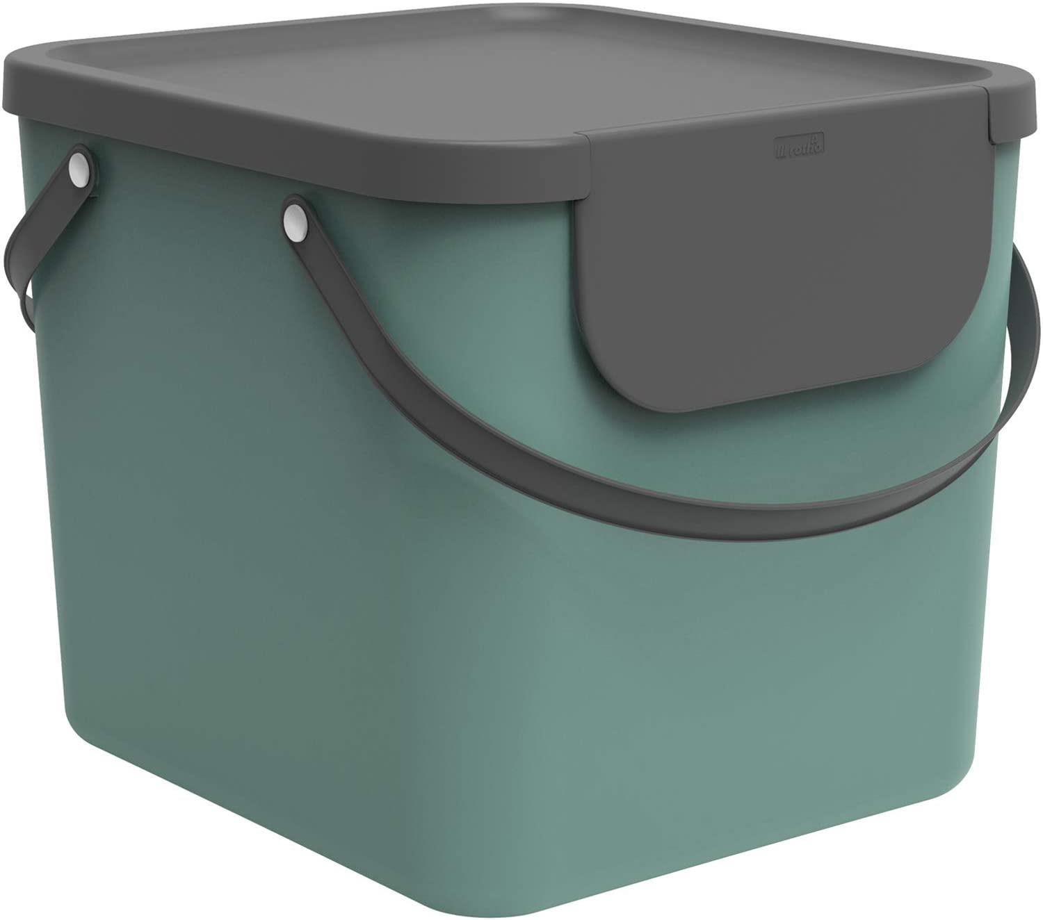 Rotho Systém triedenia odpadu ALBULA box 40 l – zelený