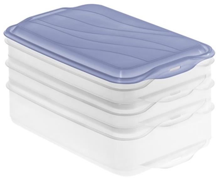 Rotho Rondo Nosič na potraviny 2× 0,75 l + 1× 1,35 l