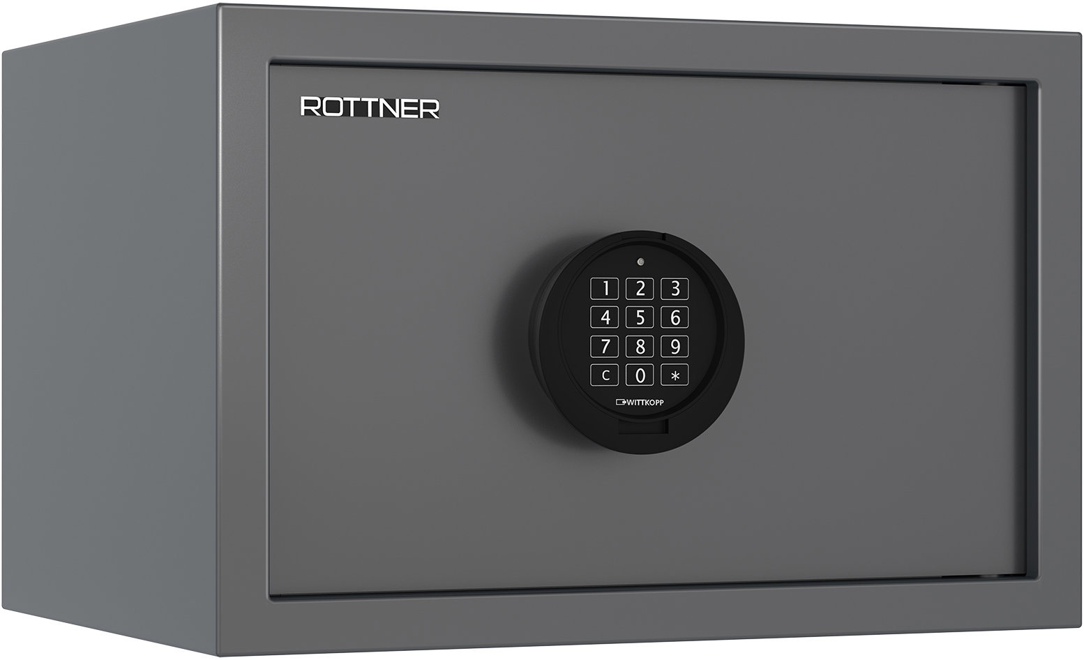 Rottner Praktik 30 EL S1, Min 15RU Nábytkový trezor metalický, antracit