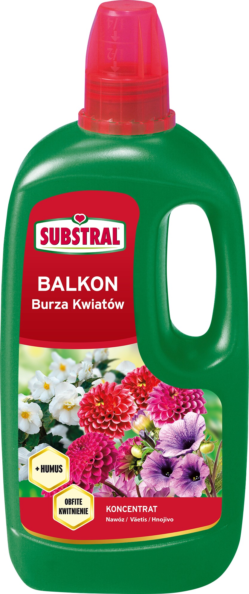 SUBSTRAL Hnojivo tekuté na pelargónie, 1000 ml