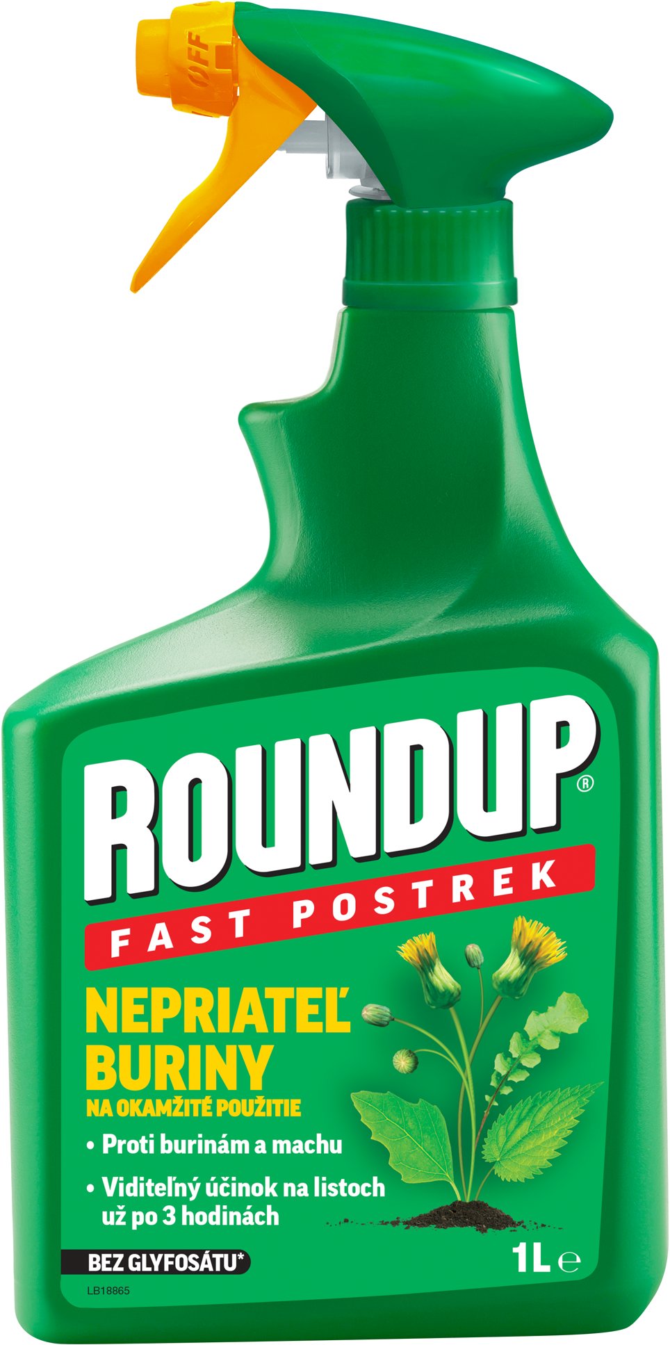 Roundup Fast Postrek 1 l